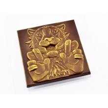 Форма для отливки шоколада "Плитка Тигриное счастье"